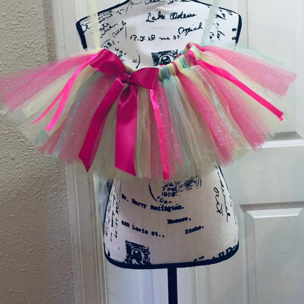 PINK LEMONADE couture tutu skirt